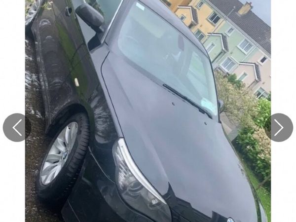 BMW 5-Series Saloon, Diesel, 2009, Black