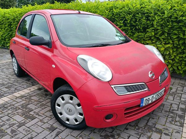 Nissan Micra Hatchback, Petrol, 2009, Red
