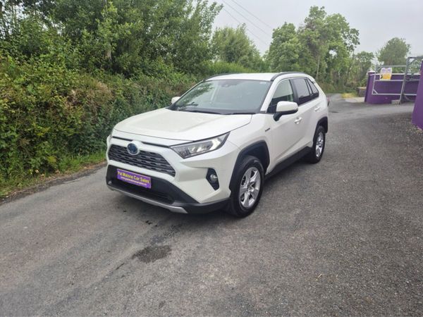 Toyota RAV4 Estate, Hybrid, 2020, White