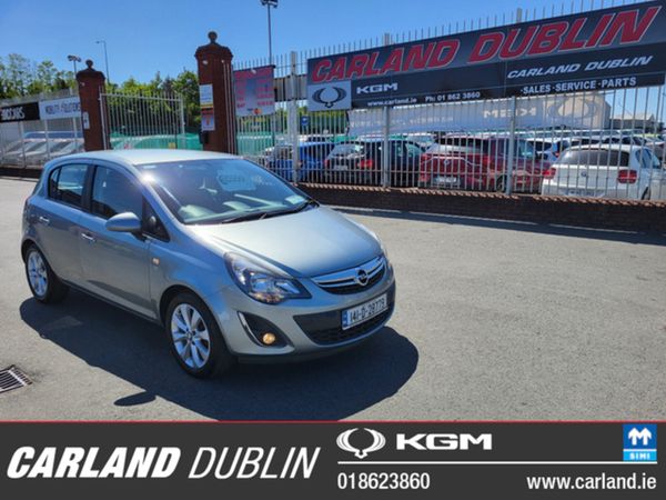 Opel Corsa Hatchback, Petrol, 2014, Silver