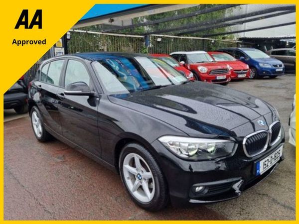 BMW 1-Series Hatchback, Diesel, 2015, Black