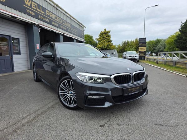 BMW 5-Series Saloon, Petrol Plug-in Hybrid, 2017, Grey