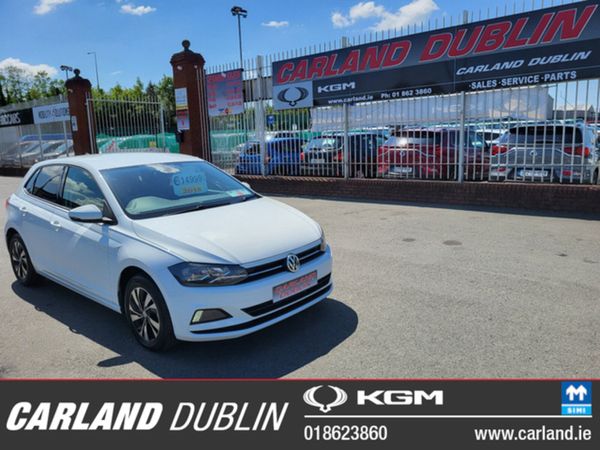 Volkswagen Polo Hatchback, Petrol, 2018, White