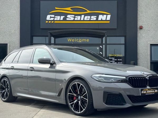 BMW 5-Series Estate, Diesel, 2022, Grey