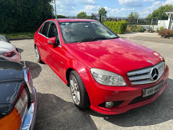 Mercedes-Benz C-Class Saloon, Diesel, 2009, Red