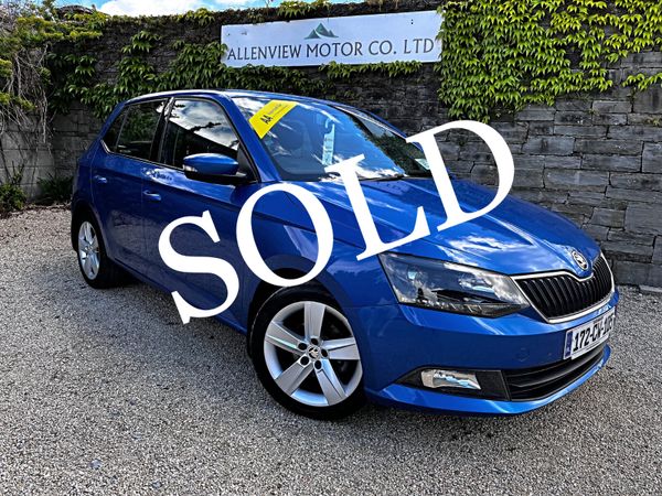 Skoda Fabia Hatchback, Petrol, 2017, Blue