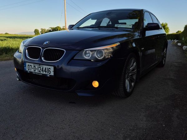 BMW 5-Series Saloon, Diesel, 2007, Blue