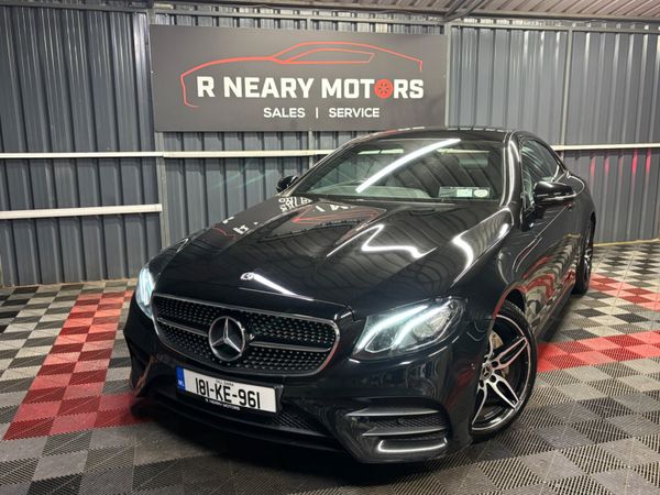 Mercedes-Benz E-Class Coupe, Diesel, 2018, Black
