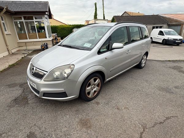 Opel Zafira MPV, Petrol, 2007, Silver
