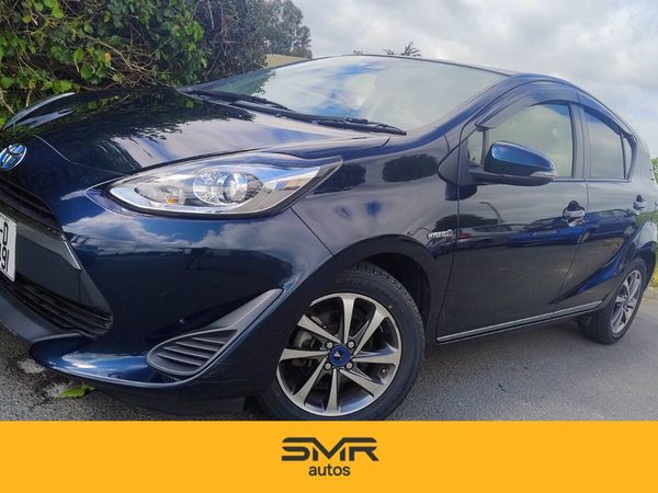 Toyota Aqua Hatchback, Petrol Hybrid, 2018, Blue