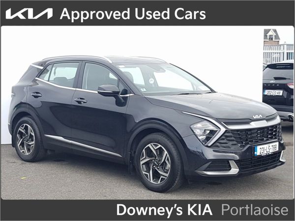 Kia Sportage SUV, Diesel Hybrid, 2023, Black