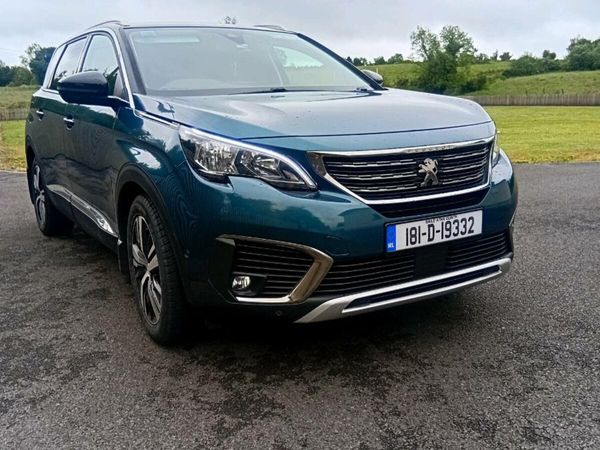 Peugeot 5008 MPV, Diesel, 2018, Green