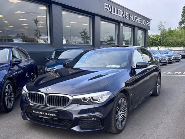 BMW 5-Series Saloon, Petrol Plug-in Hybrid, 2019, Black