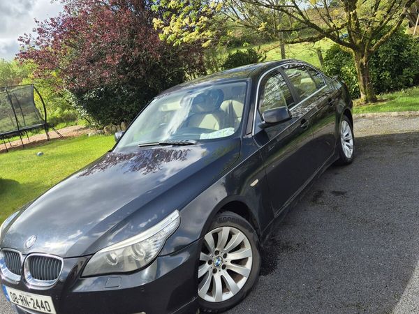BMW 5-Series Saloon, Diesel, 2008, Black