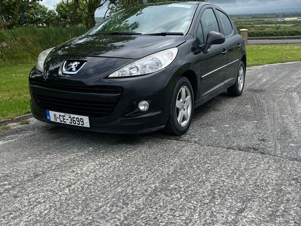Peugeot 207 Hatchback, Diesel, 2011, Black