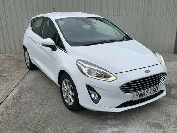 Ford Fiesta Hatchback, Diesel, 2017, White