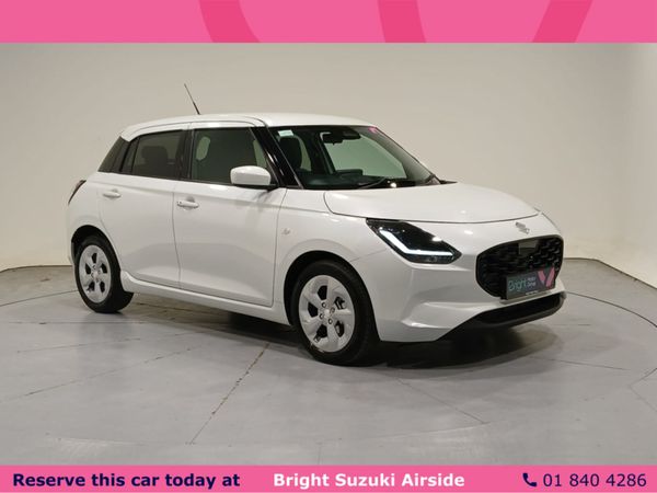 Suzuki Swift Hatchback, Petrol Hybrid, 2025, White
