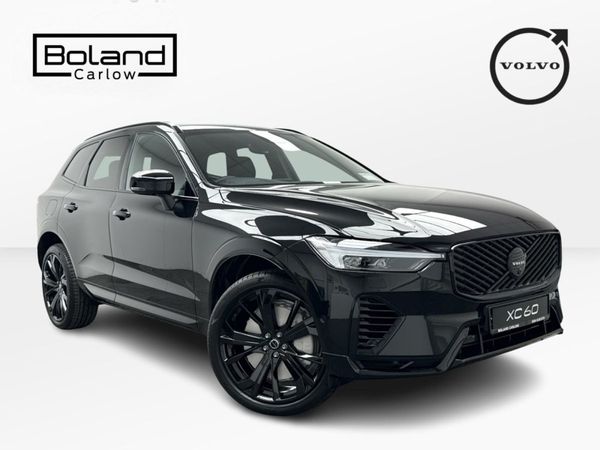 Volvo XC60 SUV, Petrol Plug-in Hybrid, 2025, Black