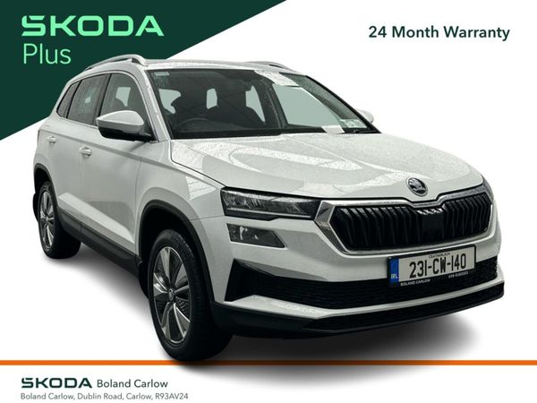 Skoda Karoq Estate, Petrol, 2023, White