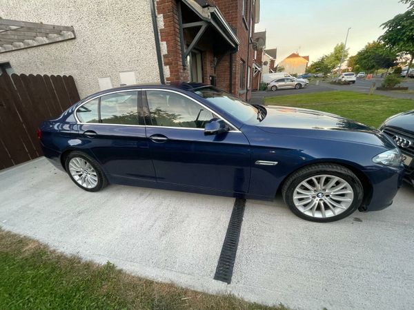 BMW 5-Series Saloon, Diesel, 2016, Blue