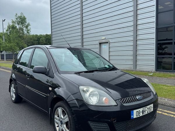Ford Fiesta Hatchback, Petrol, 2008, Black