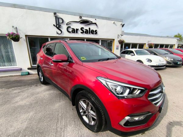 Hyundai Santa Fe SUV, Diesel, 2016, Red