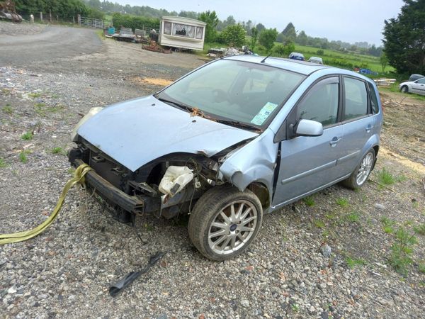 Ford Fiesta Hatchback, Petrol, 2008, Blue