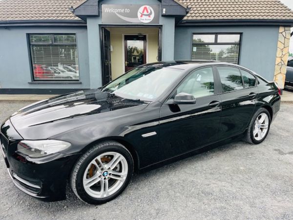 BMW 5-Series Saloon, Diesel, 2015, Black