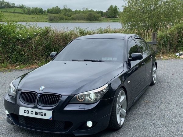 BMW 5-Series Saloon, Diesel, 2009, Black