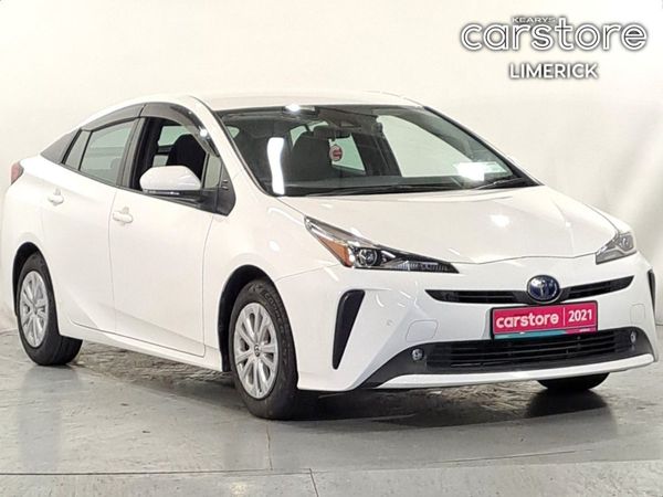 Toyota Prius Saloon, Petrol Hybrid, 2021, White