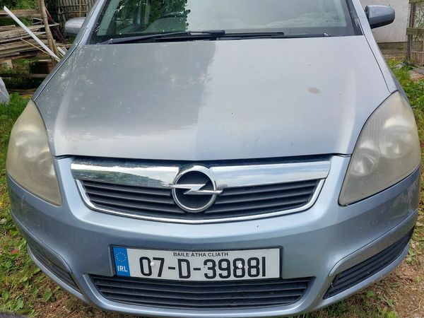Opel Zafira MPV, Petrol, 2007, Silver