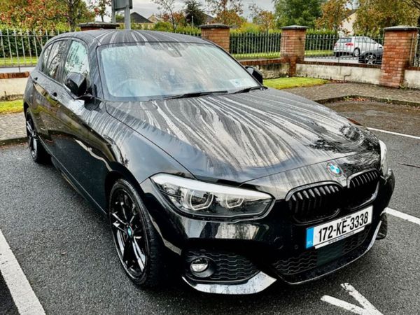 BMW 1-Series Hatchback, Diesel, 2017, Black