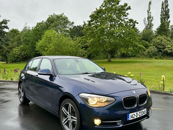 BMW 1-Series Hatchback, Petrol, 2014, Blue