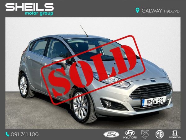 Ford Fiesta Hatchback, Petrol, 2016, Silver