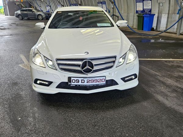 Mercedes-Benz E-Class Coupe, Diesel, 2009, White