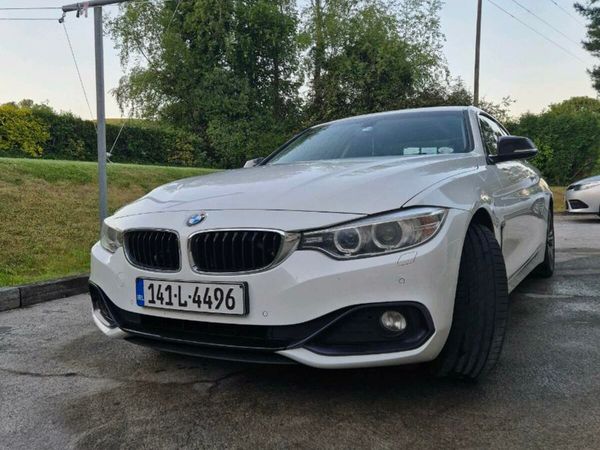 BMW 4-Series Coupe, Diesel, 2014, White