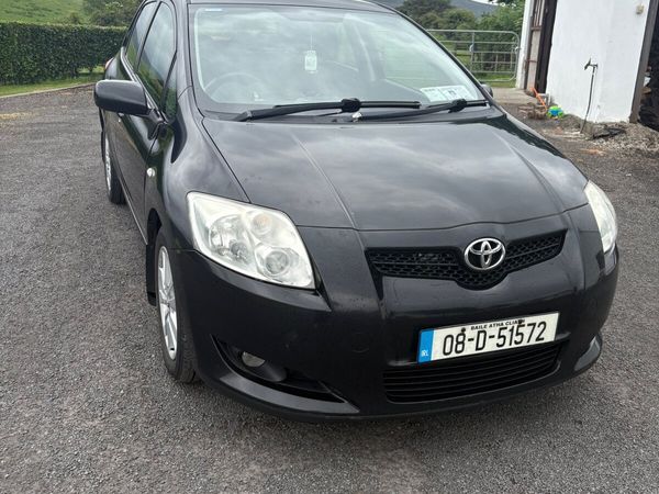 Toyota Auris Hatchback, Petrol, 2008, Black