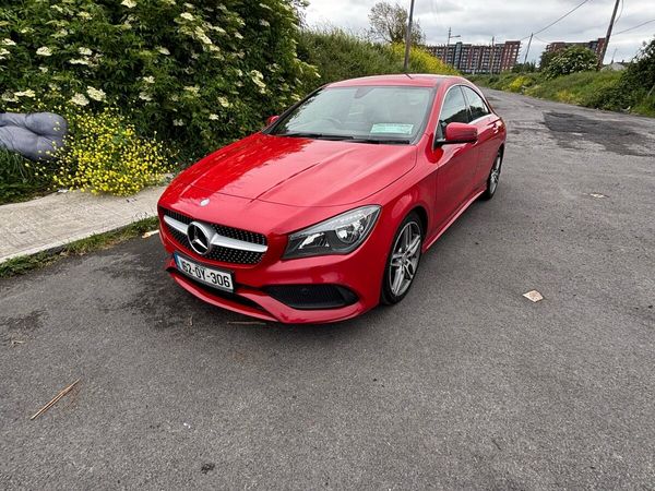 Mercedes-Benz CLA Saloon, Petrol, 2016, Red