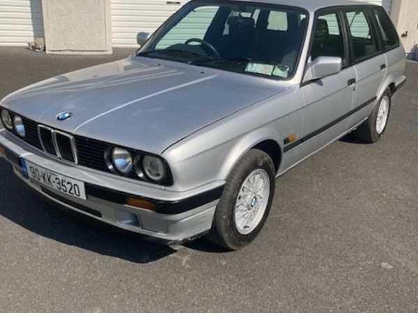 BMW 3-Series Estate, Petrol, 1990, Silver