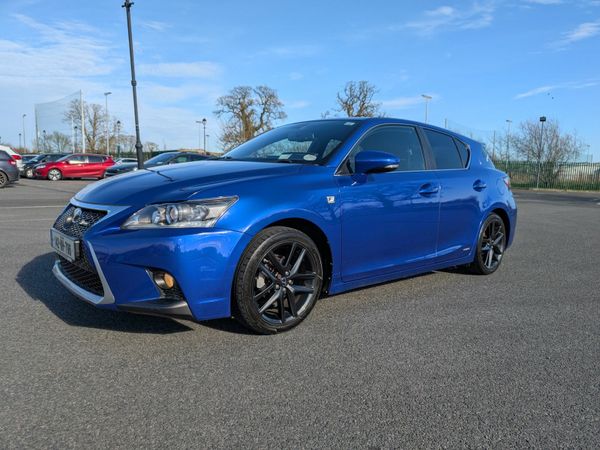 Lexus CT Hatchback, Petrol Hybrid, 2014, Blue
