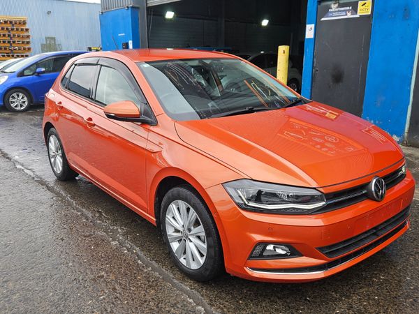Volkswagen Polo Hatchback, Petrol, 2018, Orange
