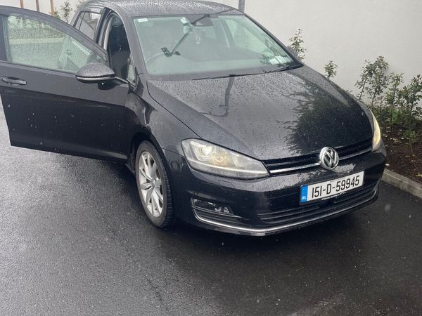 Volkswagen Golf Hatchback, Petrol, 2015, Black