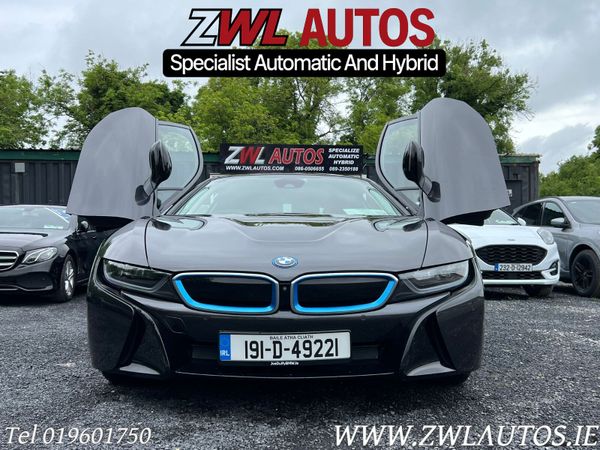 BMW i8 Coupe, Petrol Plug-in Hybrid, 2019, Grey