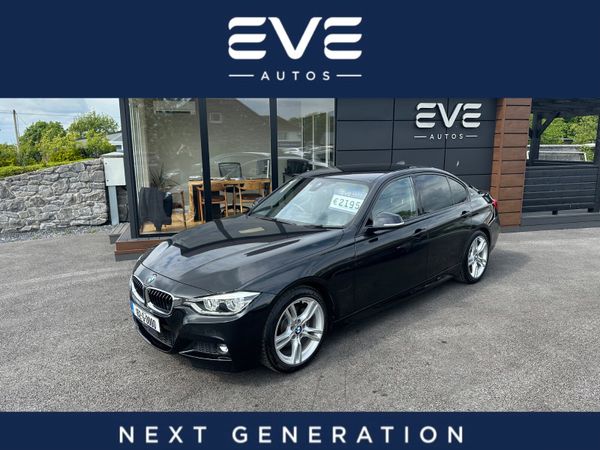 BMW 3-Series Saloon, Petrol Plug-in Hybrid, 2016, Black