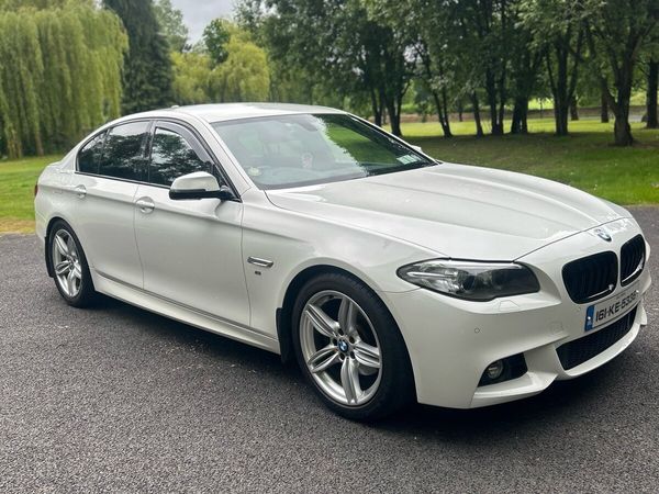 BMW 5-Series Saloon, Diesel, 2016, White