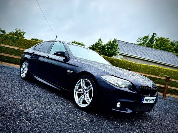 BMW 5-Series Saloon, Diesel, 2014, Black