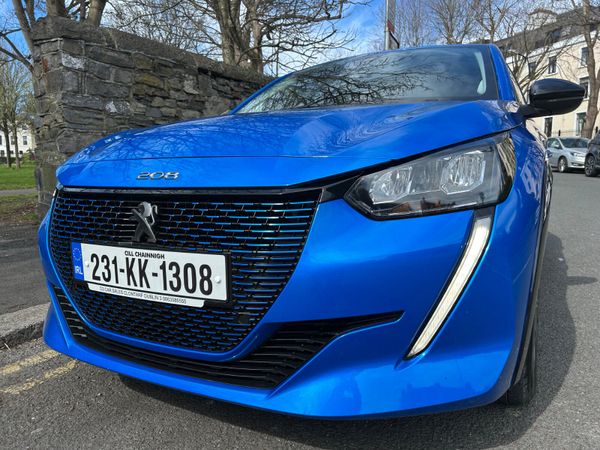 Peugeot 208 Hatchback, Electric, 2023, Blue