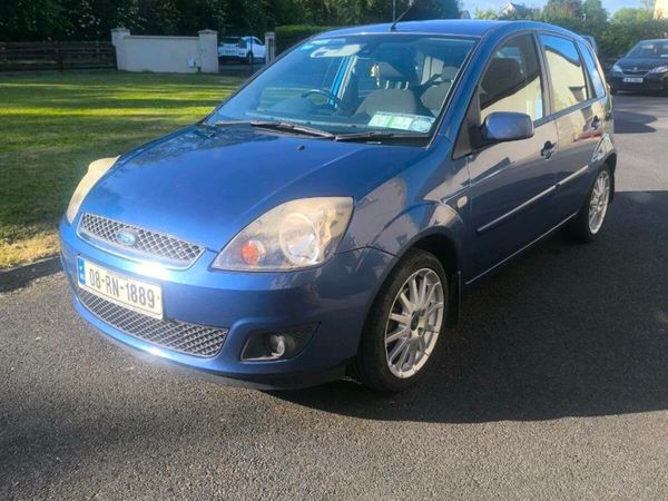 Ford Fiesta Hatchback, Petrol, 2008, Blue