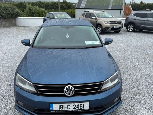 Volkswagen Jetta Saloon, Diesel, 2018, Blue