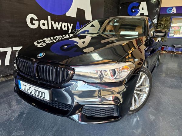 BMW 5-Series Saloon, Diesel, 2017, Black